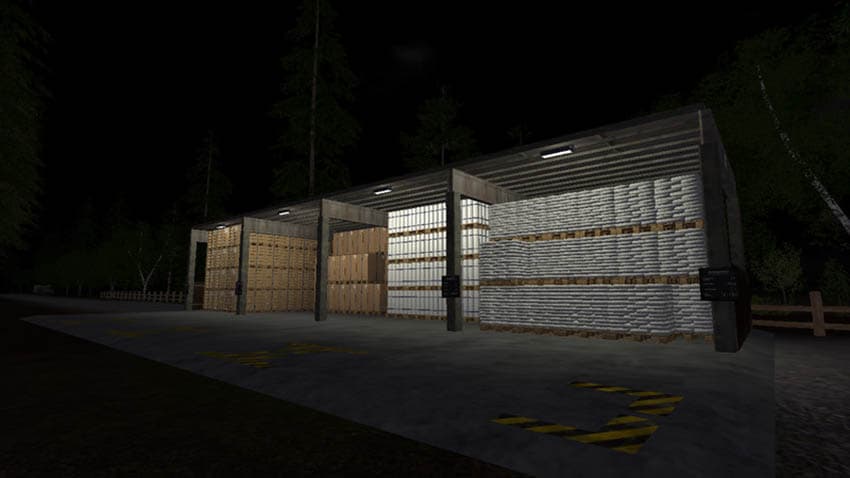 Placeable pallet warehouse for the Nordfriesische Marsch [SP] 2