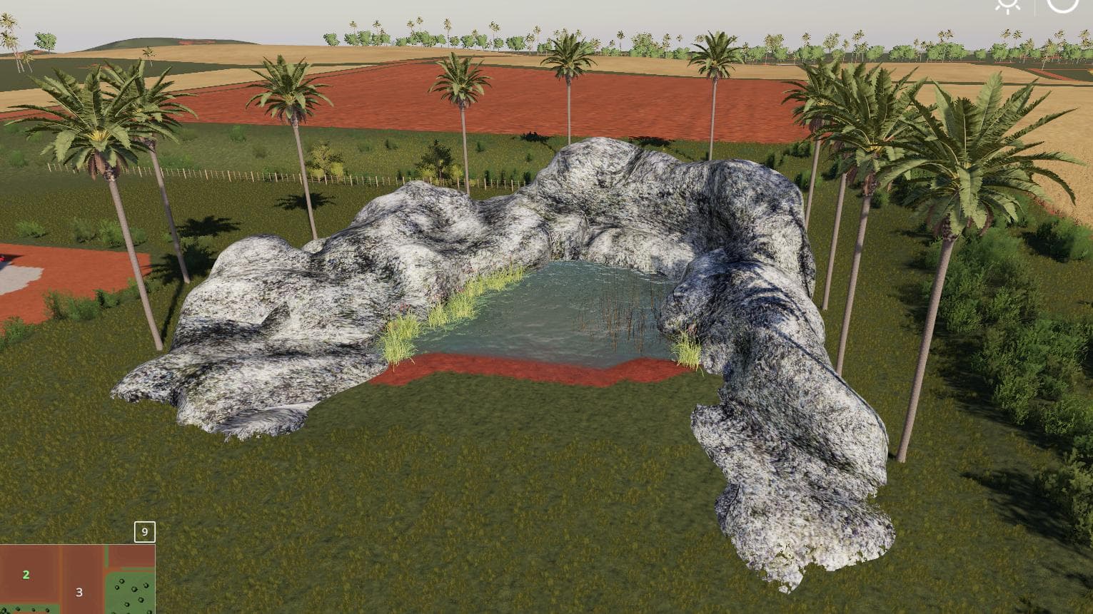 Placeable rock formation 2