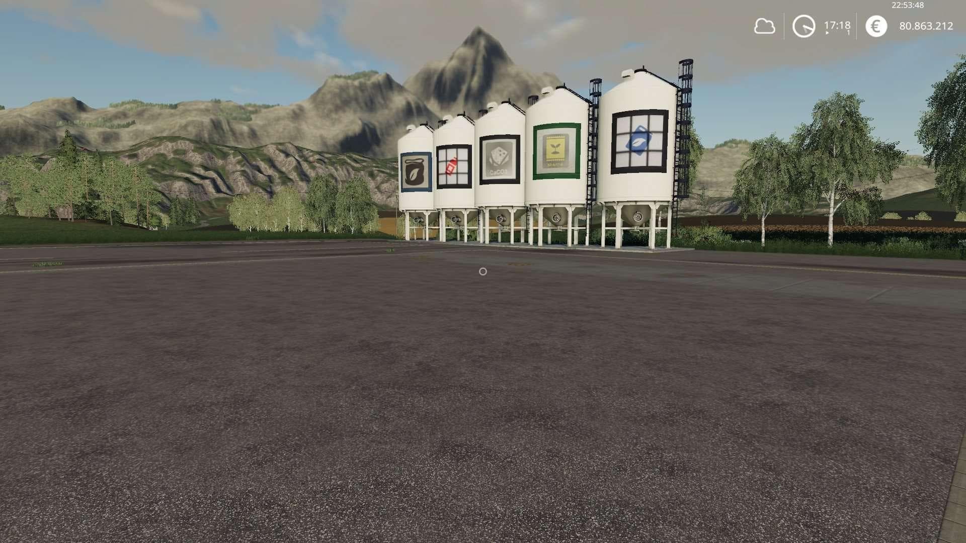 Placeable silos All in One 3