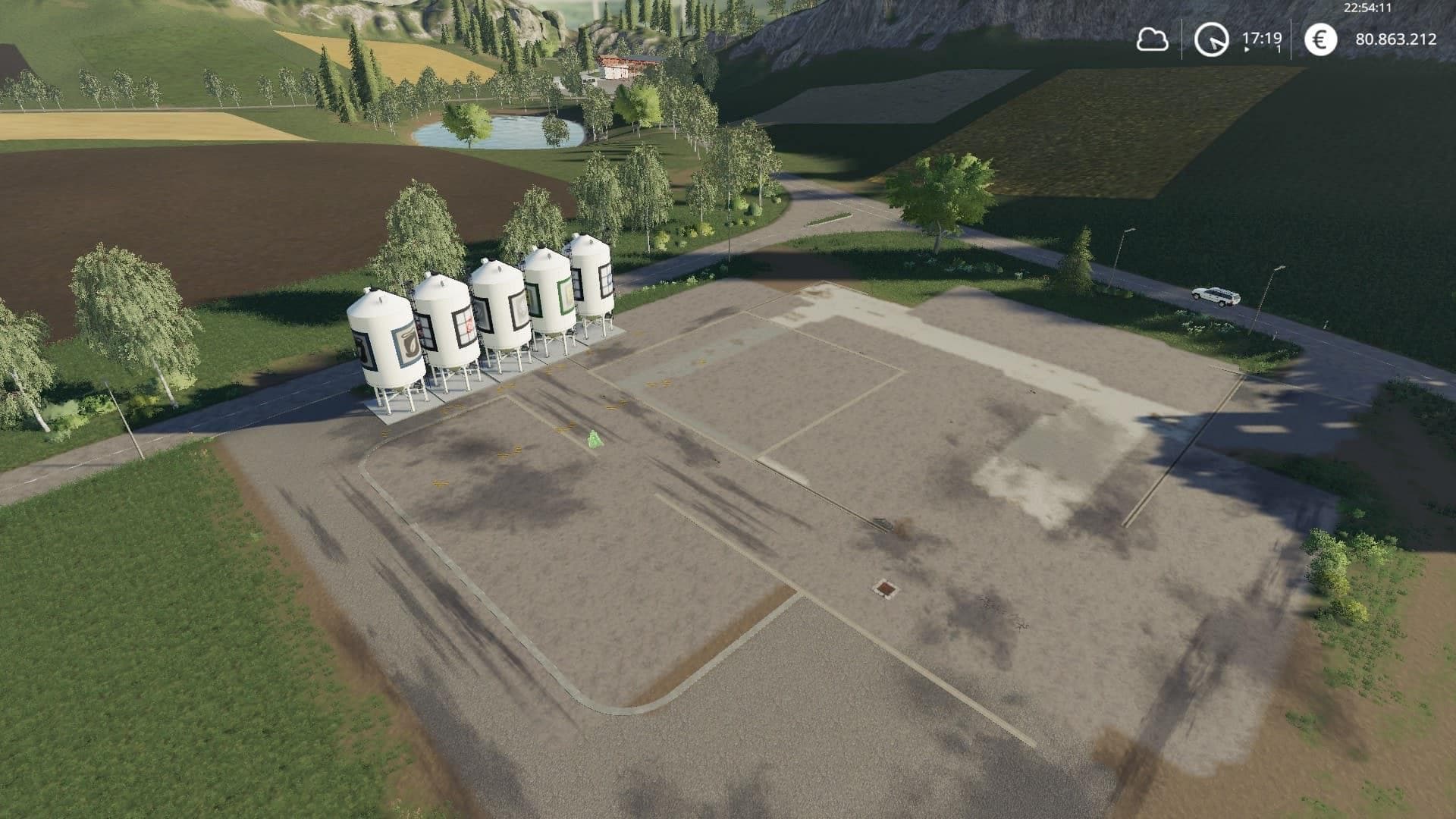 Placeable silos All in One