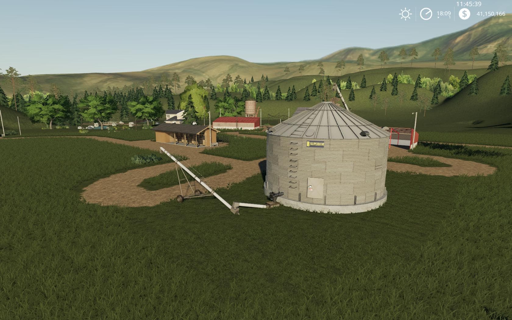 Placeable single grain silo 2
