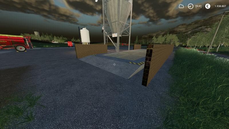 Placeable walls set 5m, 10m, 10m round