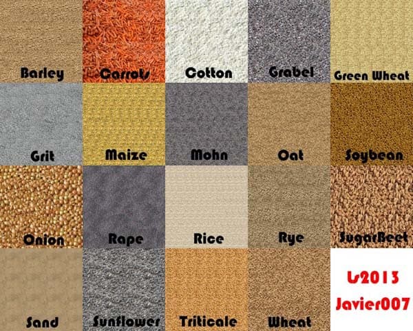 Plan textures pack [SP]