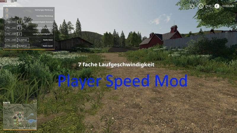 Player Speed