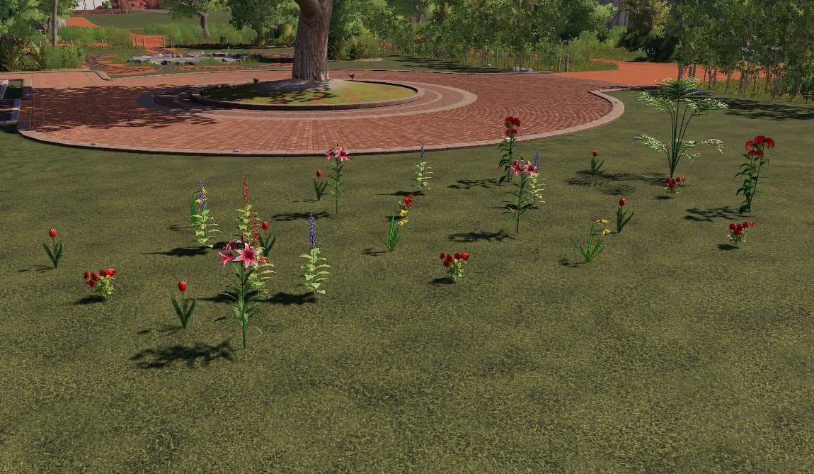 Plazierbare Blumen Pack