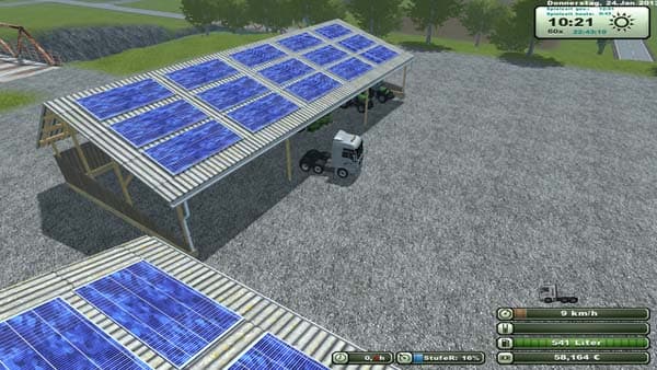 Plazierbarer shelter with solar [MP]