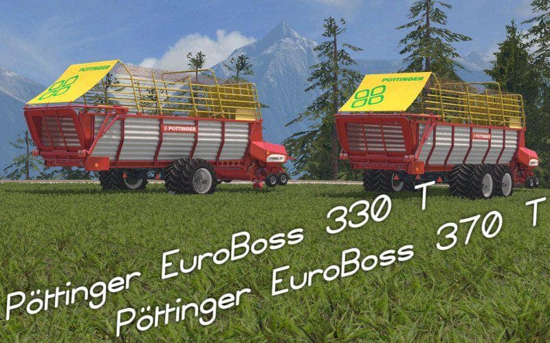 Poettinger Euroboss 330T + 370T 3