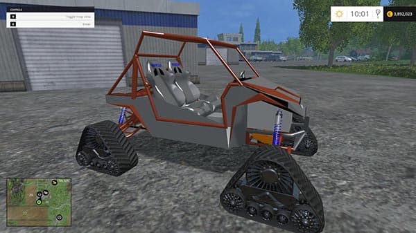 Polaris RZR tracked 2