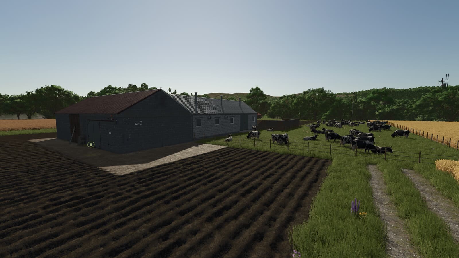 Polish Cow Barn With Storage 6