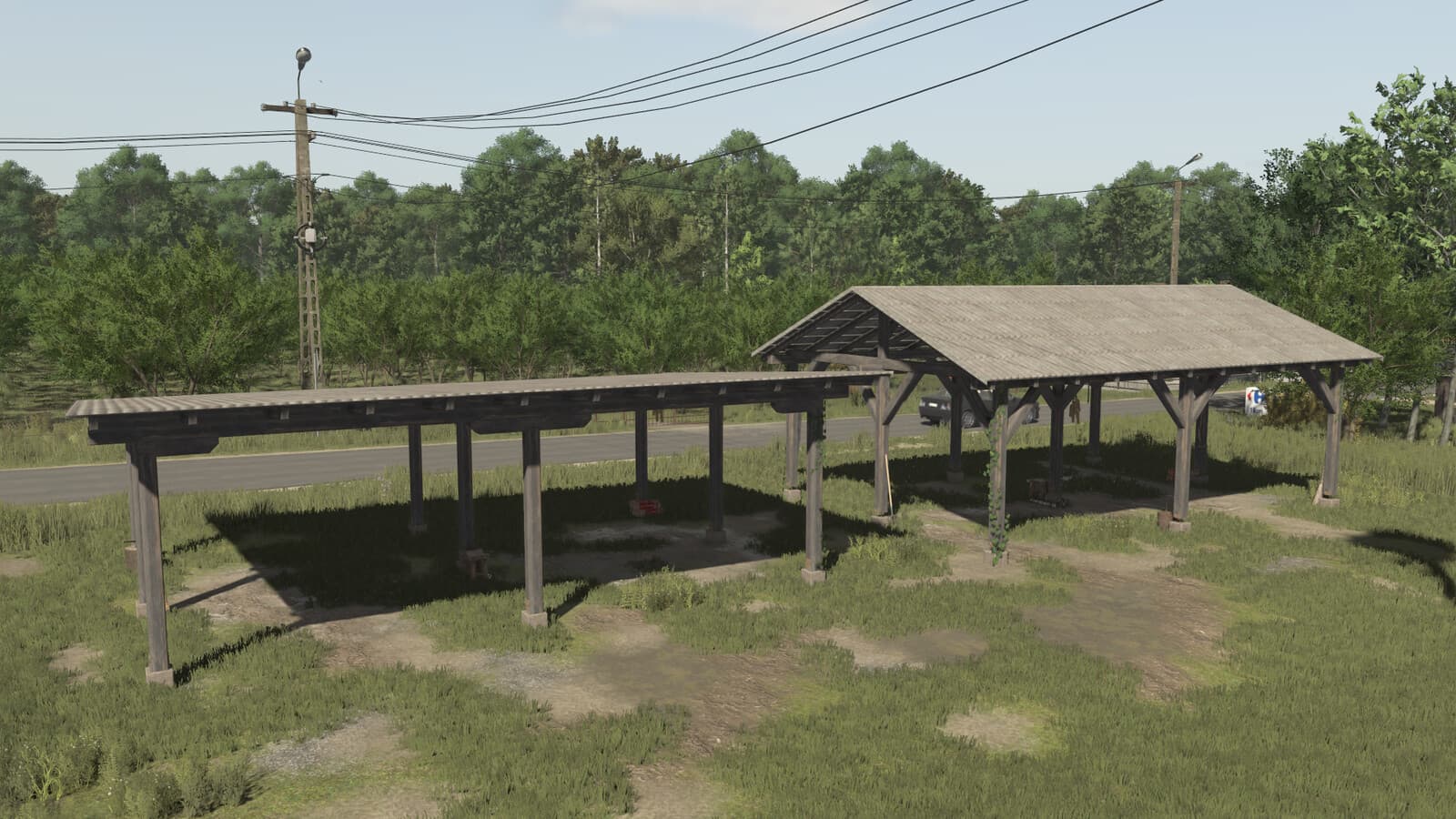 Polish Wooden Shelters