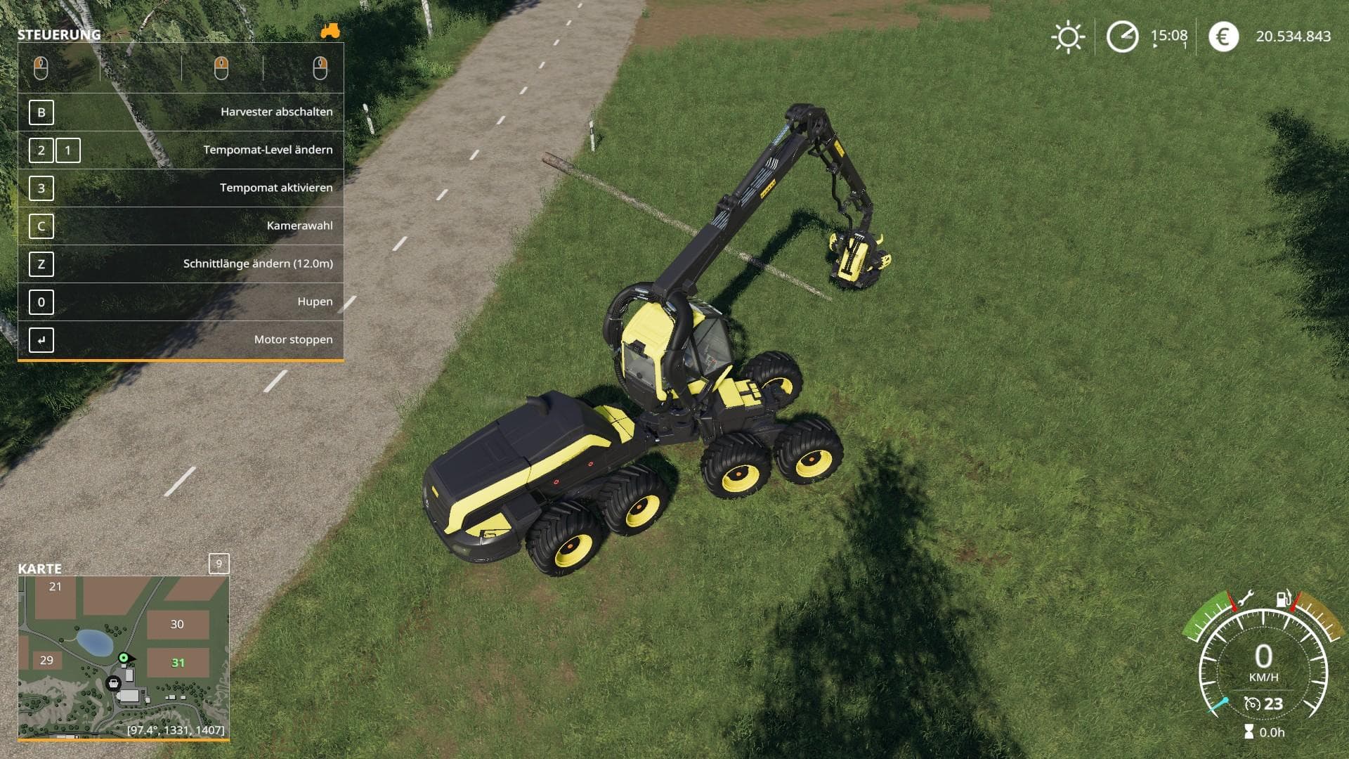 Ponsse Scorpion King 12m Cut