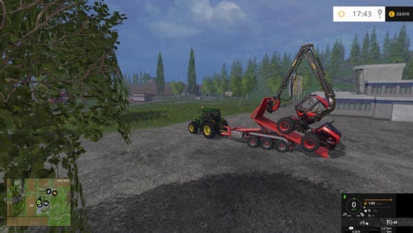 Ponsse 4WD EcoLog Cutter