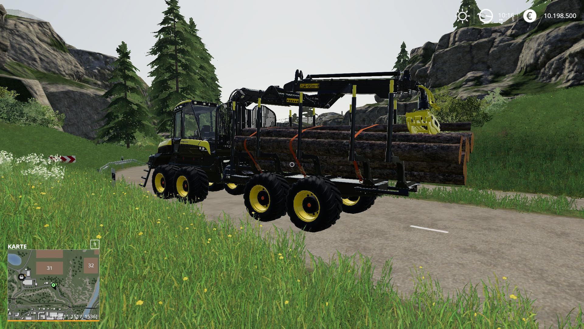Ponsse Buffalo Autoload 3