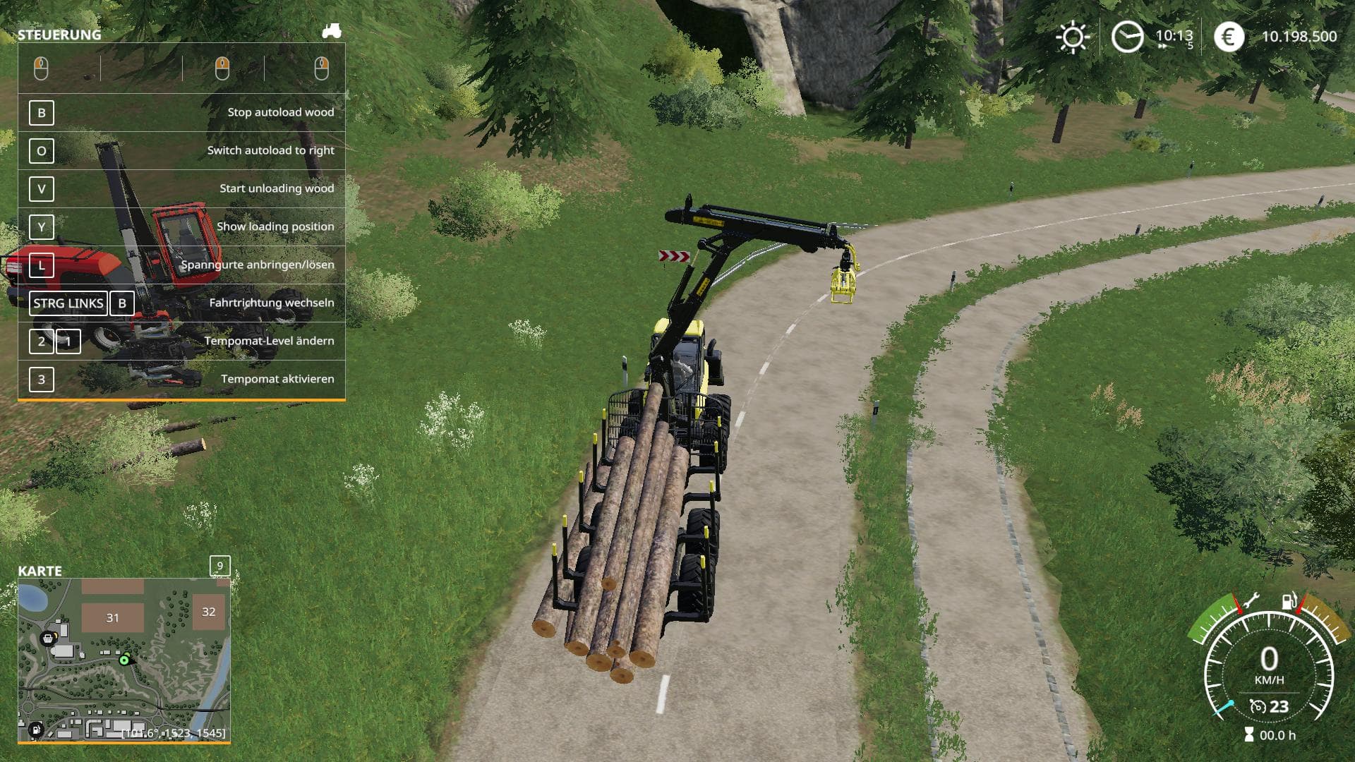 Ponsse Buffalo Autoload