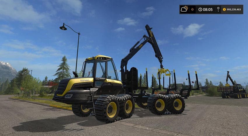 Ponsse Elephant Forwarder 3