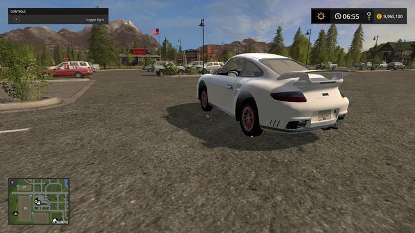 Porshe 911 GT2 White [SP]
