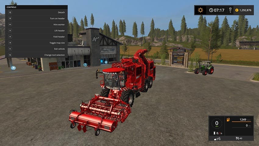 Potato harvester + attachment [MP]