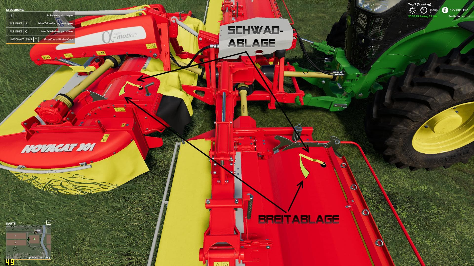 Pottinger NOVACAT 301 &amp; X8 varia 3