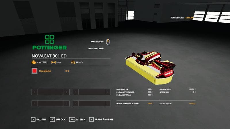 Pottinger NovaCat 301