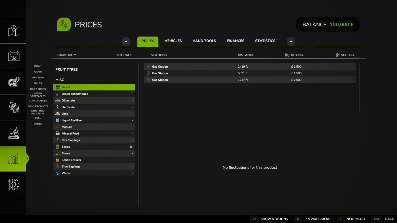 Price Menu Filters 2
