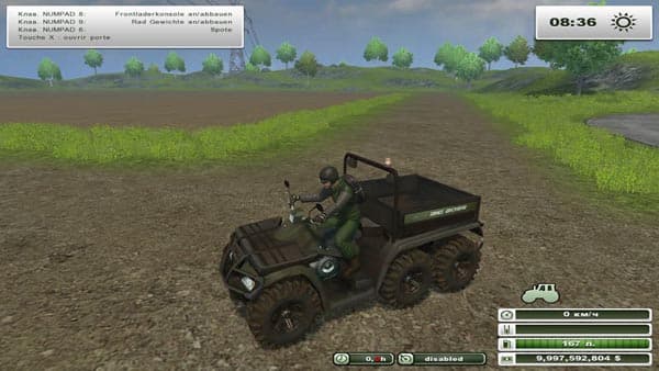 Quad Polaris 6x6 Big Boss