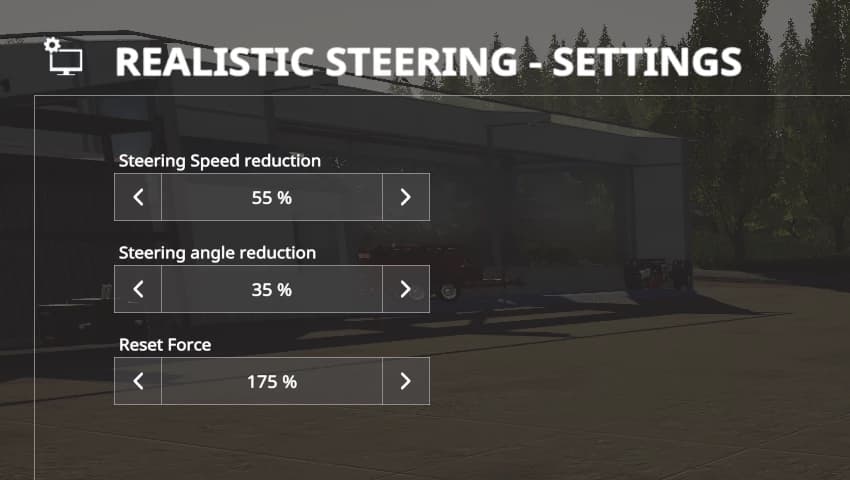 Realistic Steering 4