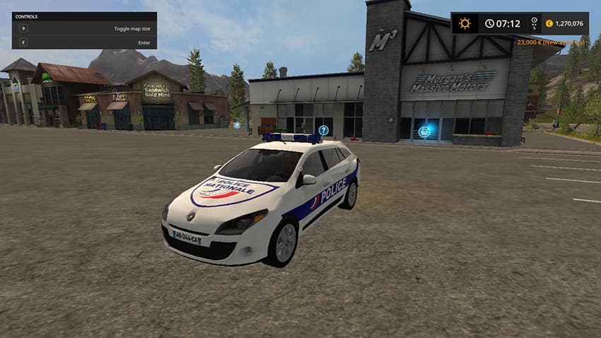RENAULT MEGANE 3 ESTATE POLICE NATIONALE 3
