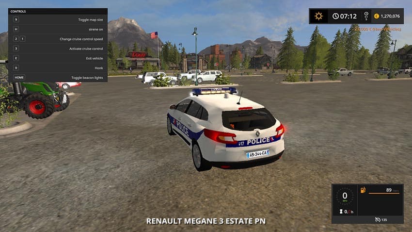 RENAULT MEGANE 3 ESTATE POLICE NATIONALE 2