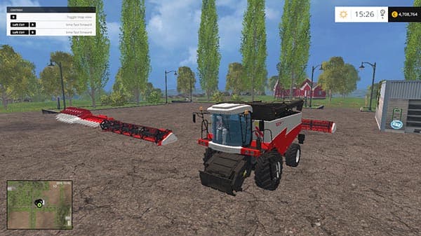 ROSTSELMASH TORUM 760 AND 4 HEADER 3