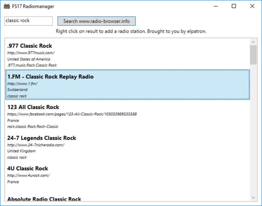 Radio manager [SP] 3