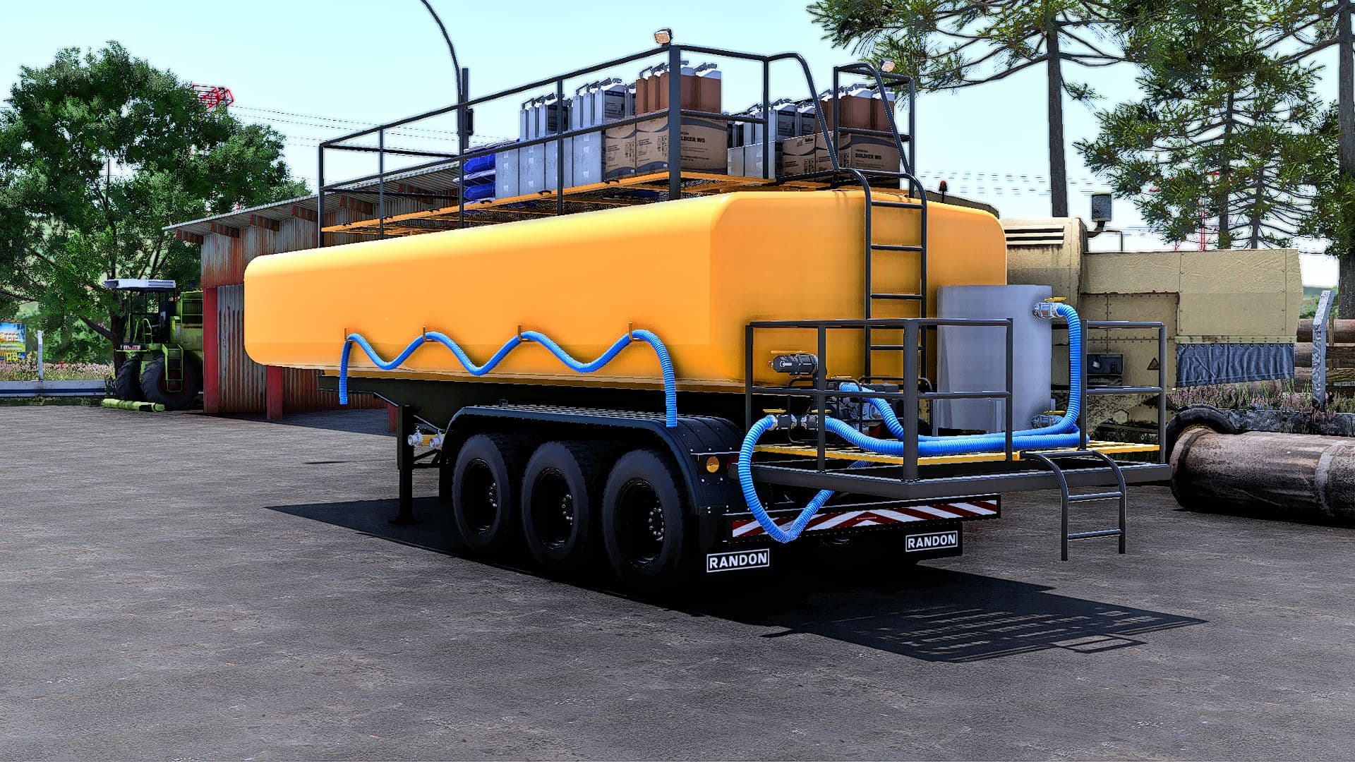 Randon 3-axle tank trailer 4