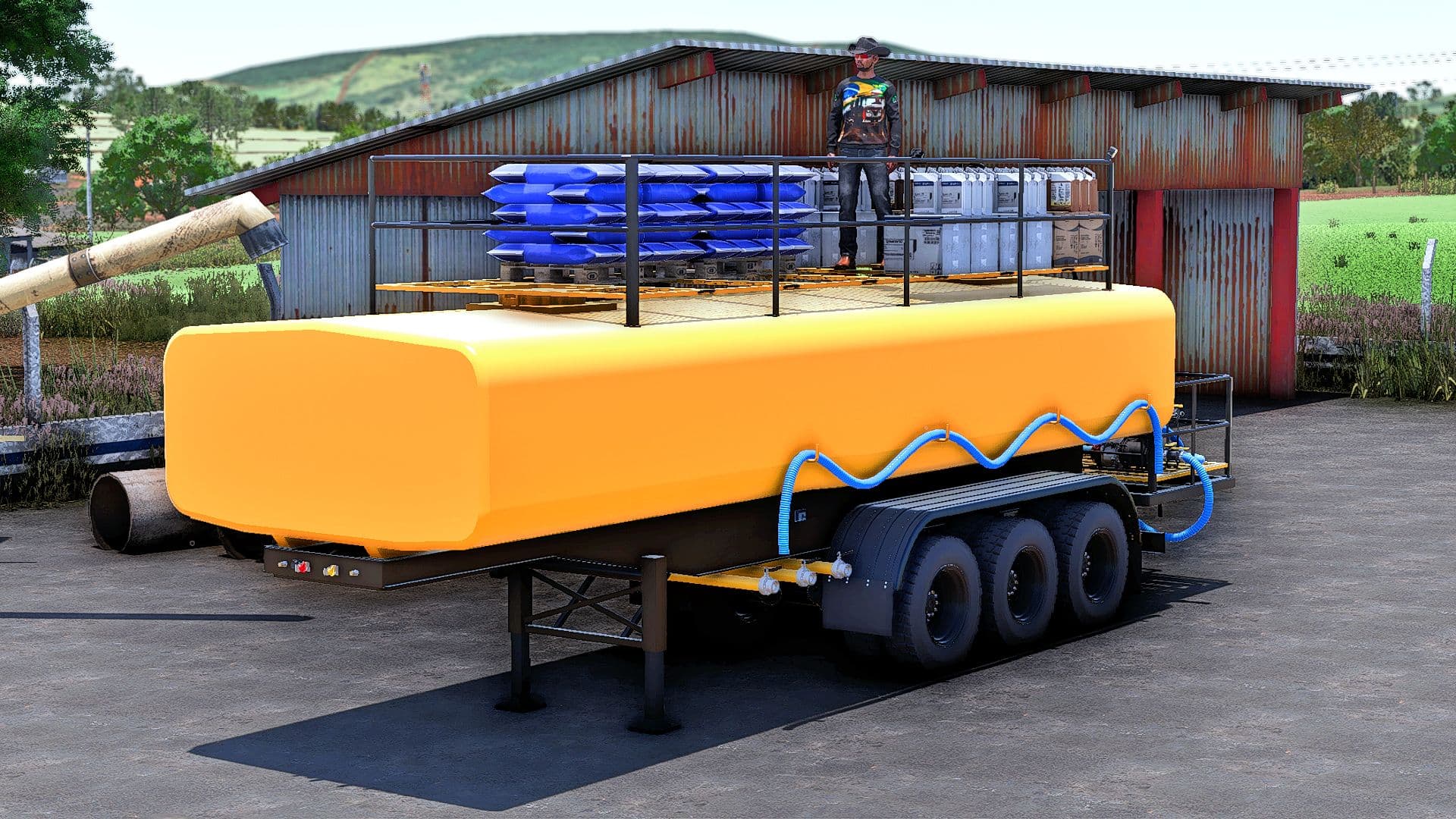 Randon 3-axle tank trailer 3