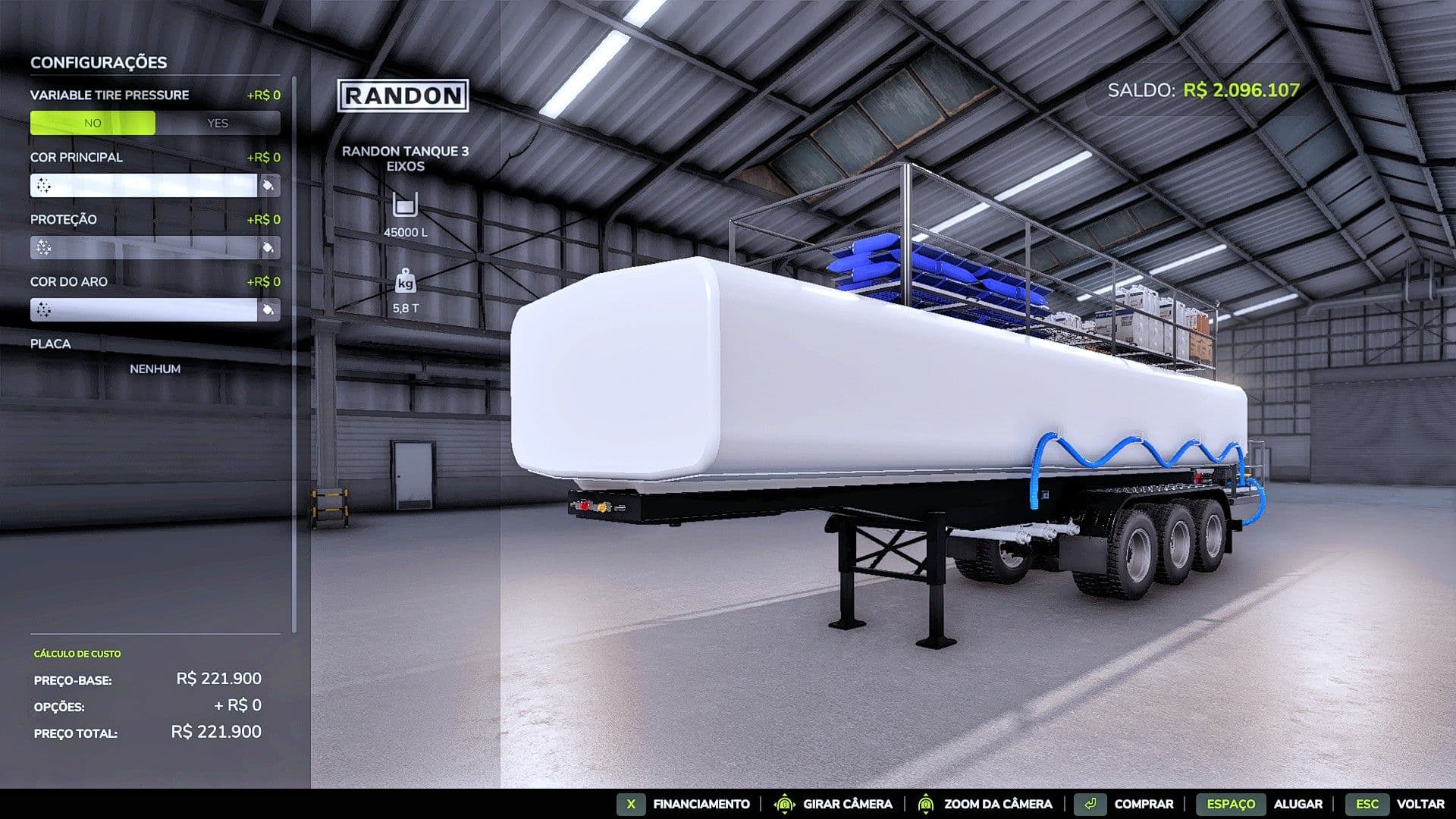 Randon 3-axle tank trailer 2
