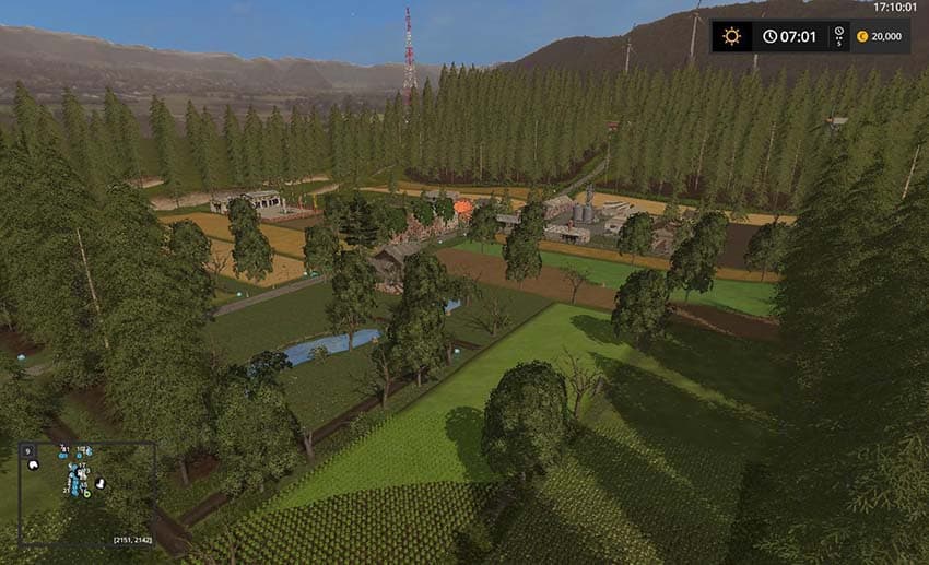 Real Poland Village Map 2
