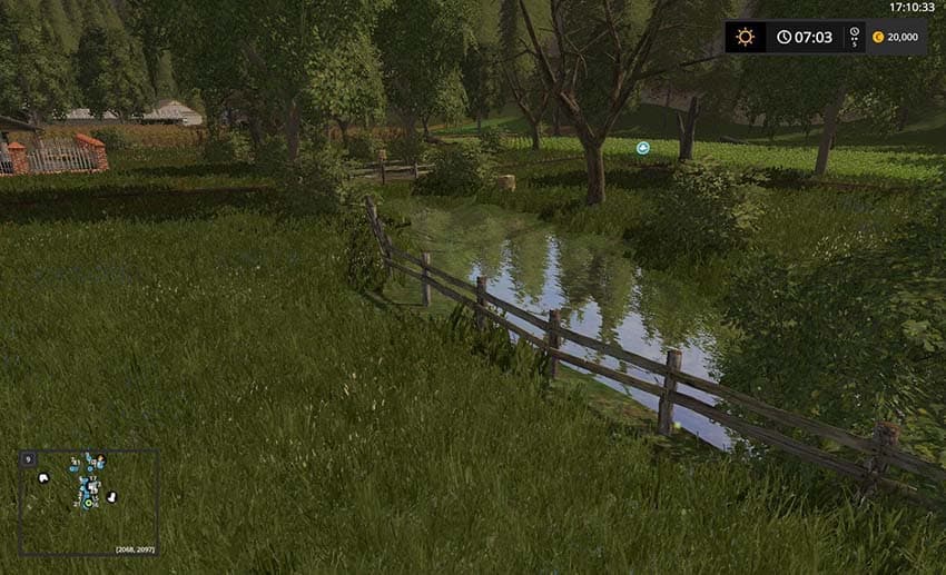 Real Poland Village Map