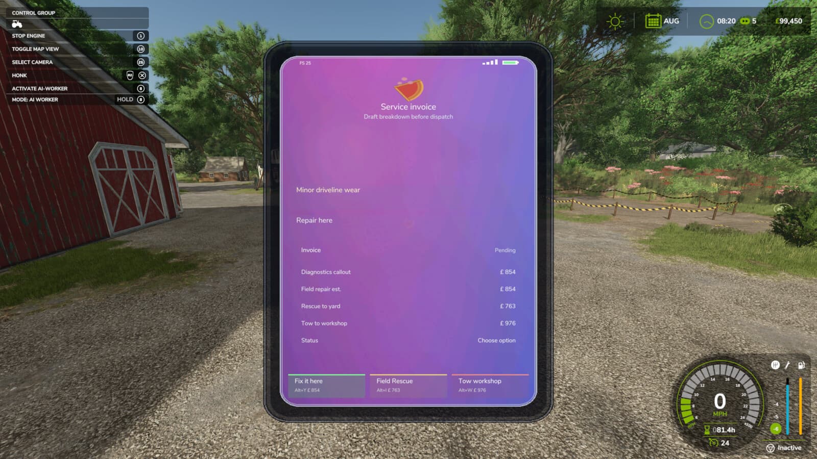 Realistic Vehicle Service 5