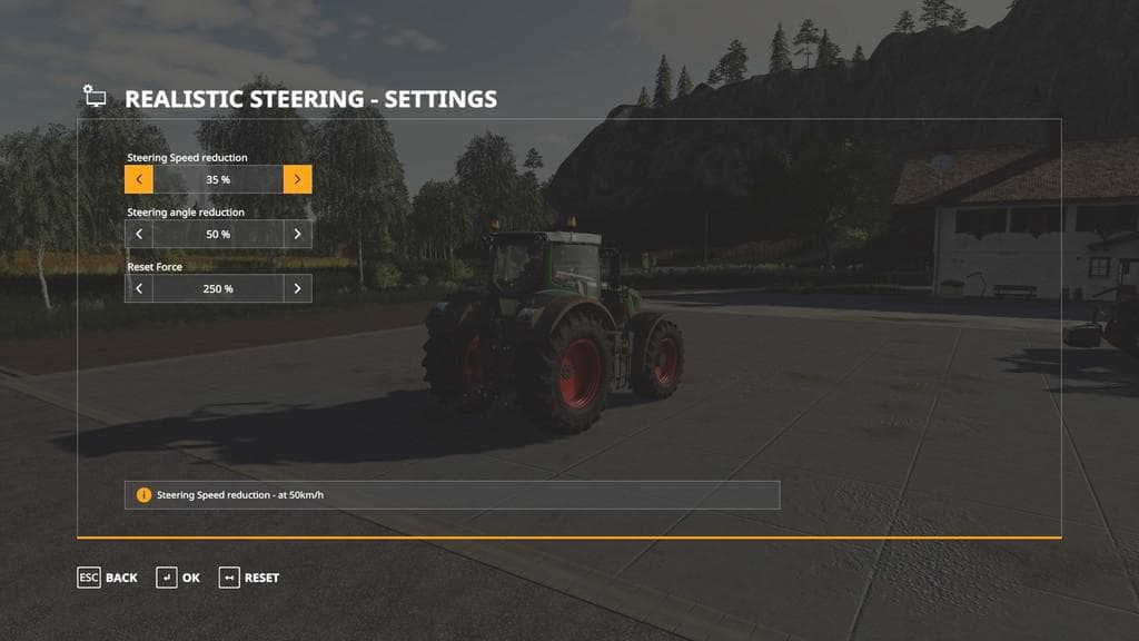 Realistic Steering