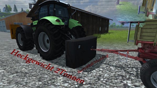 Rear weight 2Tonnen [MP]