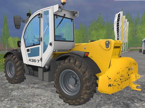 Rear weight for LiebherrTL432 [MP] 3