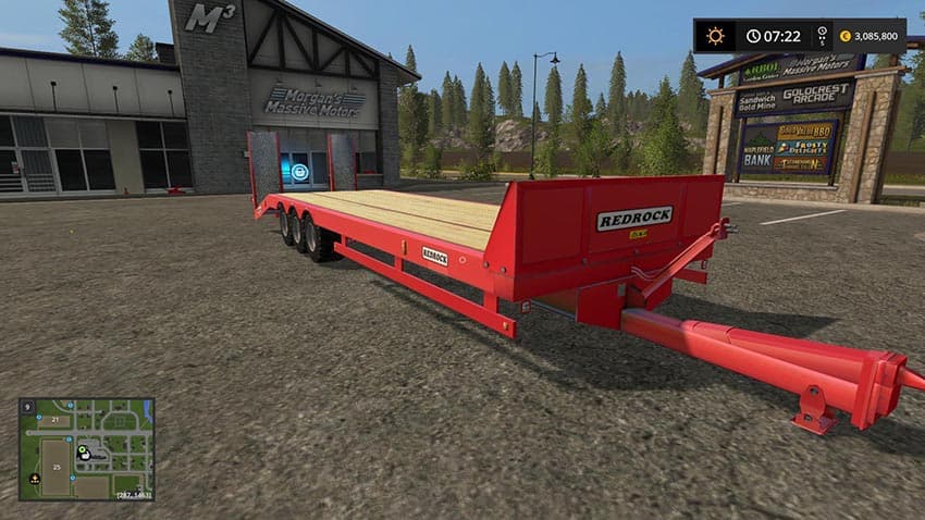 Redrock bale trailer 3