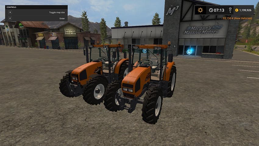 Renault ARES SERIES 600 3