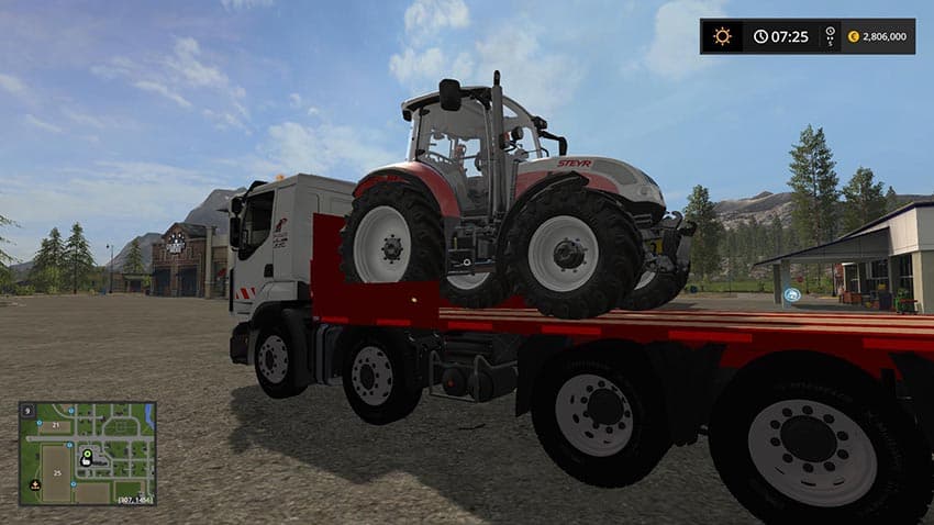 Renault Tieflader Rampen 2