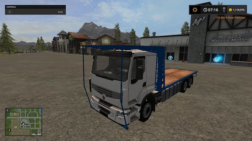 Renault bale truck 3