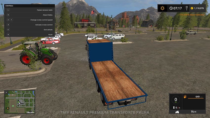 Renault bale truck 2