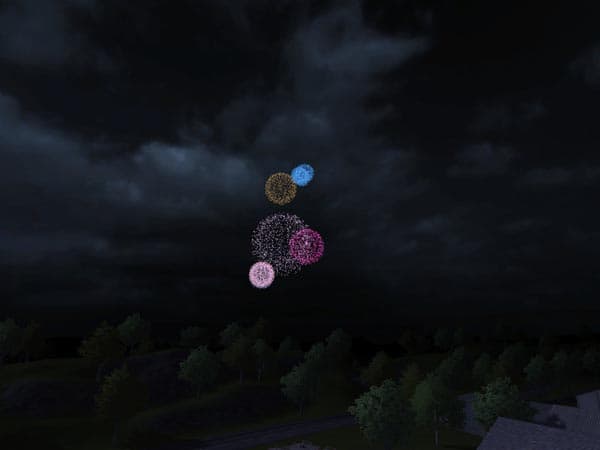 Repositionable fireworks [MP]