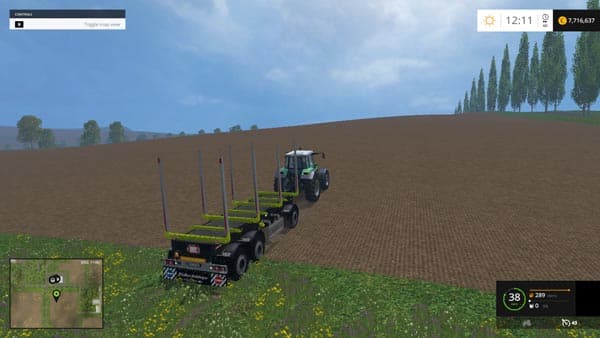 Riedler wood trailer 2