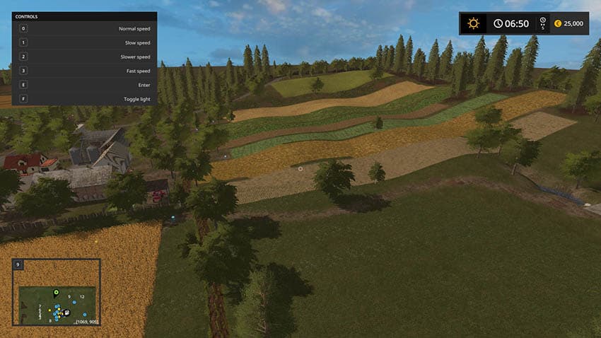 Rogowo Map