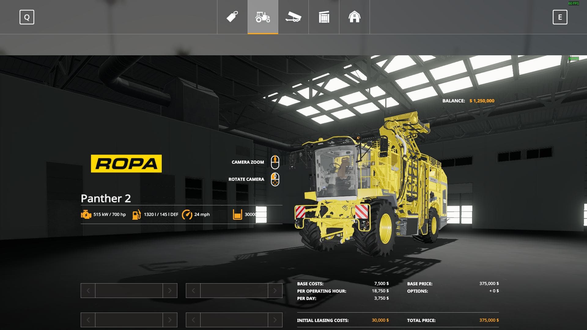 Ropa Potato Harvester Pack