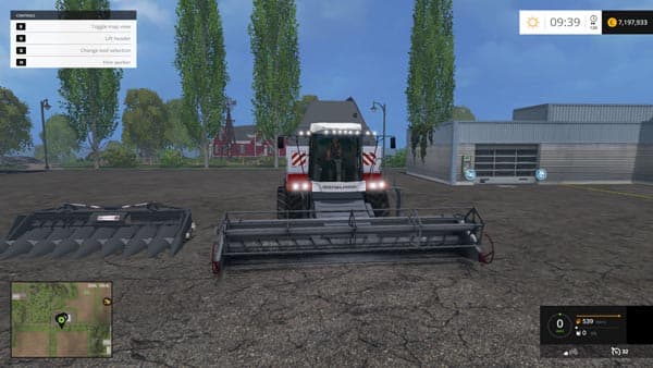 Rostselmash Torum 740 Combine 2