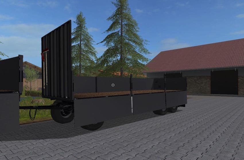 Rotary platform Bale trailer [MP]